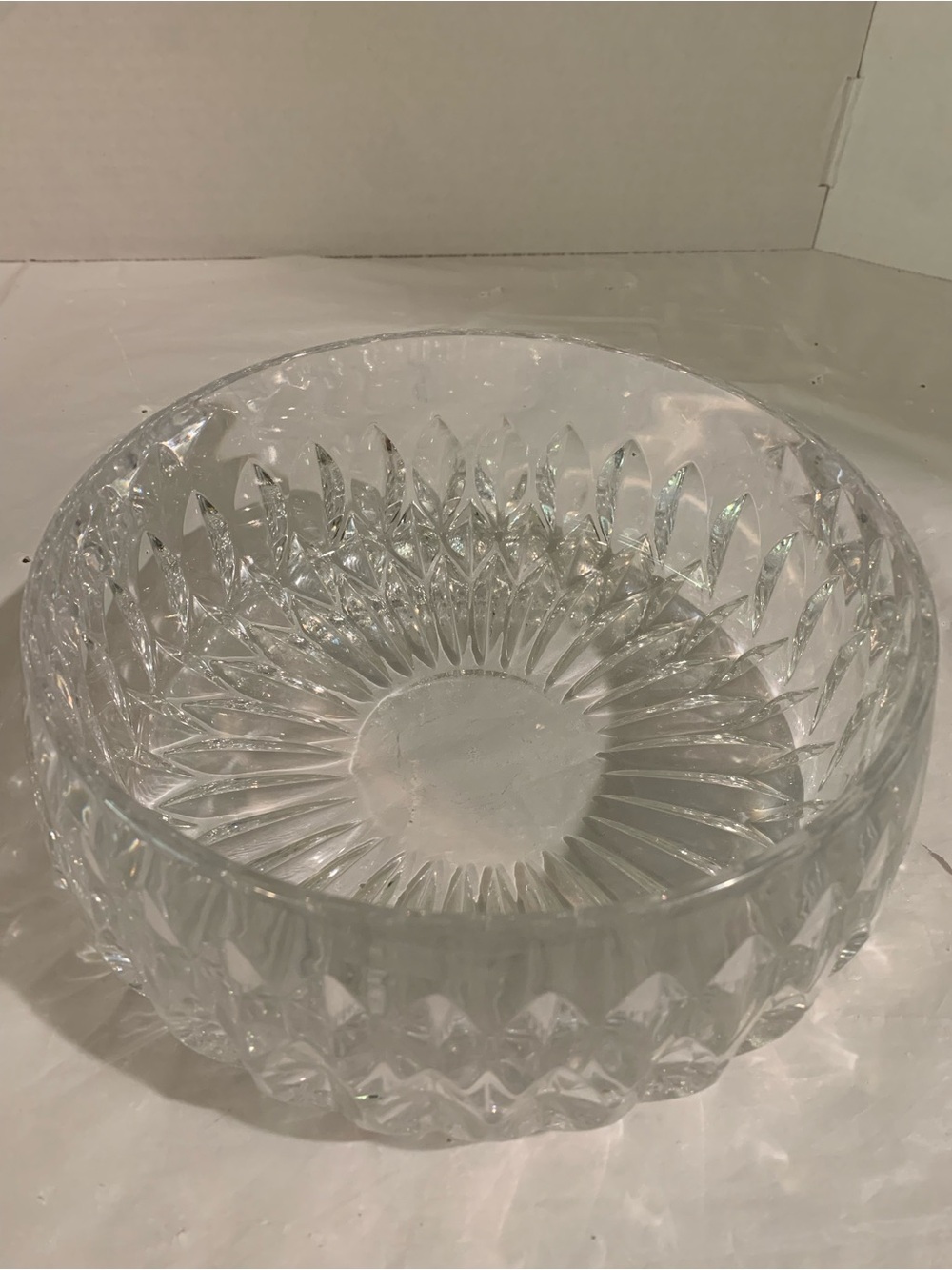 Gorham West Germany Lead Crystal Bowl Althea Pattern